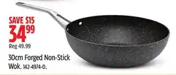 Canadian Tire Heritage 30cm Forged Non-Stick Wok offer