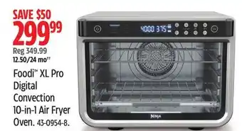 Canadian Tire Foodi XL Pro Digital Convection 10-in-1 Air Fryer Oven offer
