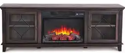 Canadian Tire CANVAS Lotus 67˝ Media Console Electric Fireplace offer