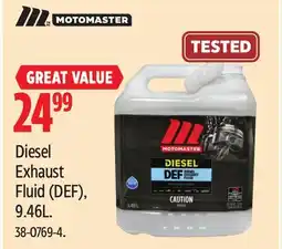Canadian Tire MotoMaster Diesel Exhaust Fluid (DEF), 9.46L offer