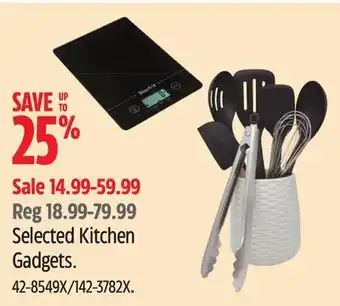 Canadian Tire Selected Kitchen Gadgets offer
