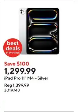 Staples iPad Pro 11 M4 – Silver offer
