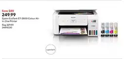 Staples Epson EcoTank ET-2800 Colour All-in-One Printer offer