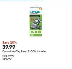 Staples Dymo LetraTag Plus LT100H Labeller offer