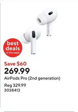Staples AirPods Pro (2nd generation) offer
