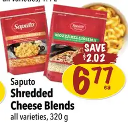 Farm Boy Saputo Shredded Cheese Blends offer