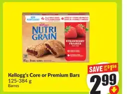 FreshCo Kellogg's Core or Premium Bars offer