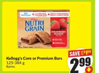 FreshCo Kellogg's Core or Premium Bars offer