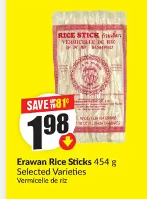 FreshCo Erawan Rice Sticks 454 g Selected Varieties offer