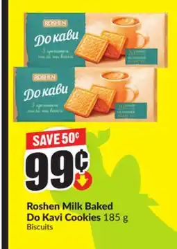 Chalo FreshCo Roshen Milk Baked Do Kavi Cookies 185 g offer