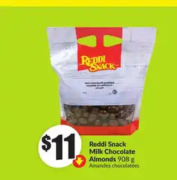 FreshCo Reddi Snack Milk Chocolate Almonds 908 g offer