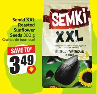 Chalo FreshCo Semki XXL Roasted Sunflower Seeds 300 g offer