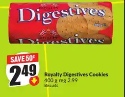 Chalo FreshCo Royalty Digestives Cookies 400 g offer