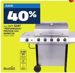 RONA CHAR-BROIL PERFORMANCE PROPANE GAS BARBECUE offer