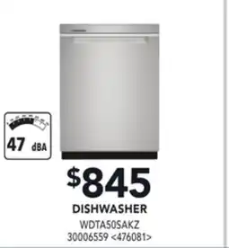 RONA WHIRLPOOL DISHWASHER offer