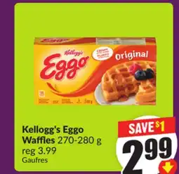 Chalo FreshCo Kellogg's Eggo Waffles 270-280 g offer