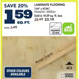 RONA LAMINATE FLOORING offer