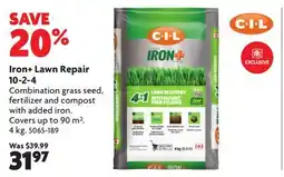Home Hardware Iron+ Lawn Repair 10-2-4 offer