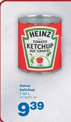 Wholesale Club KETCHUP, 2.84 L offer