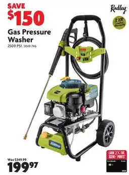 Home Hardware Gas Pressure Washer offer