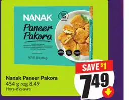 Chalo FreshCo Nanak Paneer Pakora 454 g offer