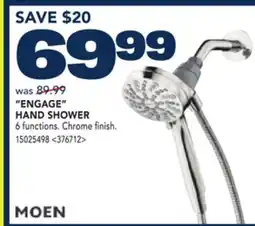 RONA ENGAGE HAND SHOWER offer