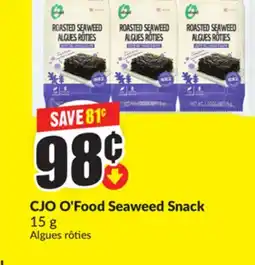 Chalo FreshCo CJO O'Food Seaweed Snack 15 g offer