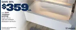 RONA PHOENIX BATHTUB offer