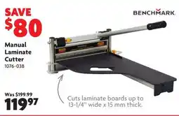 Home Hardware Manual Laminate Cutter offer