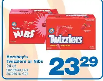 Wholesale Club TWIZZLERS OR NIBS, 24 ct offer