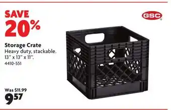 Home Hardware Storage Crate offer