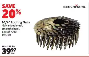 Home Hardware 1-1/4 Roofing Nails offer