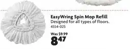 Home Hardware EasyWring Spin Mop Refill offer