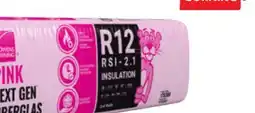 Home Hardware PINK NEXT GEN FIBERGLAS Insulation R-12 offer