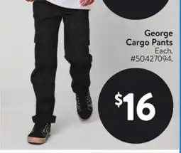 Walmart George Cargo Pants offer