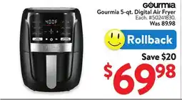 Walmart Gourmia 5-qt. Digital Air Fryer offer