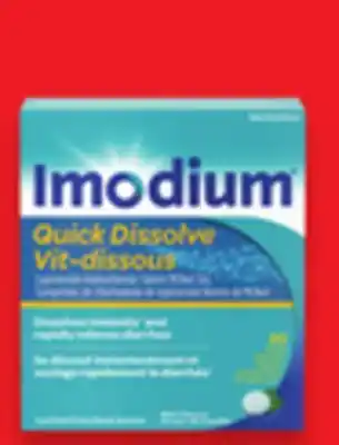 Walmart Imodium Quick Dissolve Tablets offer