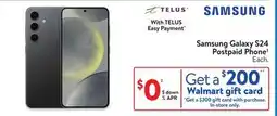 Walmart Samsung Galaxy S24 Postpaid Phone offer