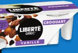 Walmart Liberté Greek 2-Pack Yogurt offer