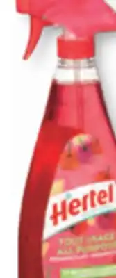 Familiprix HERTEL, Selected cleaning products offer