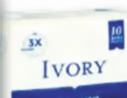 Familiprix IVORY, Mild and gentle body wash, 1,03 or Soap, 10 x 90 g … offer