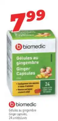 Familiprix Biomedic Ginger capsules, 24 units offer