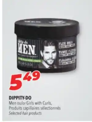 Familiprix DIPPITY-DO, Men or Girls with Curls, Selected hair products offer