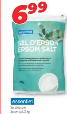 Familiprix ESSENTIEL Epsom salt, 2 kg offer