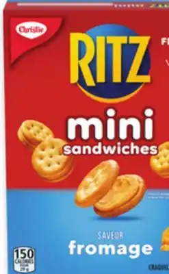 Walmart CHRISTIE RITZ or WHEAT THINS Crackers offer