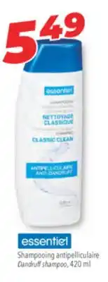 Familiprix essentiel Dandruff shampoo, 420 ml offer