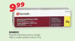 Familiprix BIOMEDIC Triple or complete antibiotic ointment, 30 g offer