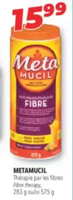 Familiprix METAMUCIL, Fibre therapy, 283 g or 575 g offer