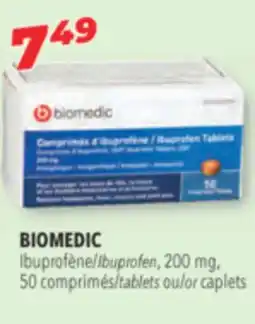 Familiprix BIOMEDIC Ibuprofen, 200 mg, 50 /tablets ou/or caplets offer