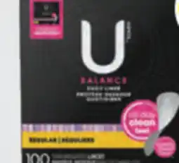 Familiprix U by KOTEX, Tampons, Selected tampons, liners or pads offer